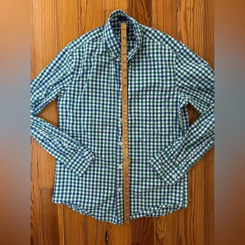 J Crew Gingham Button-down Shirt